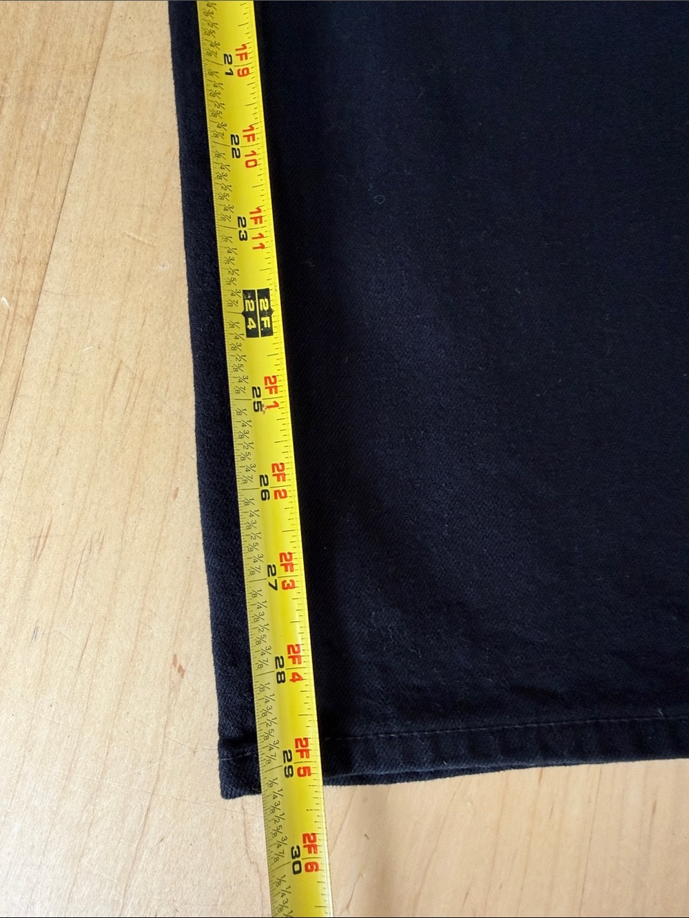 Universal Thread Black Highest Straight Jeans - Picture 7 of 9